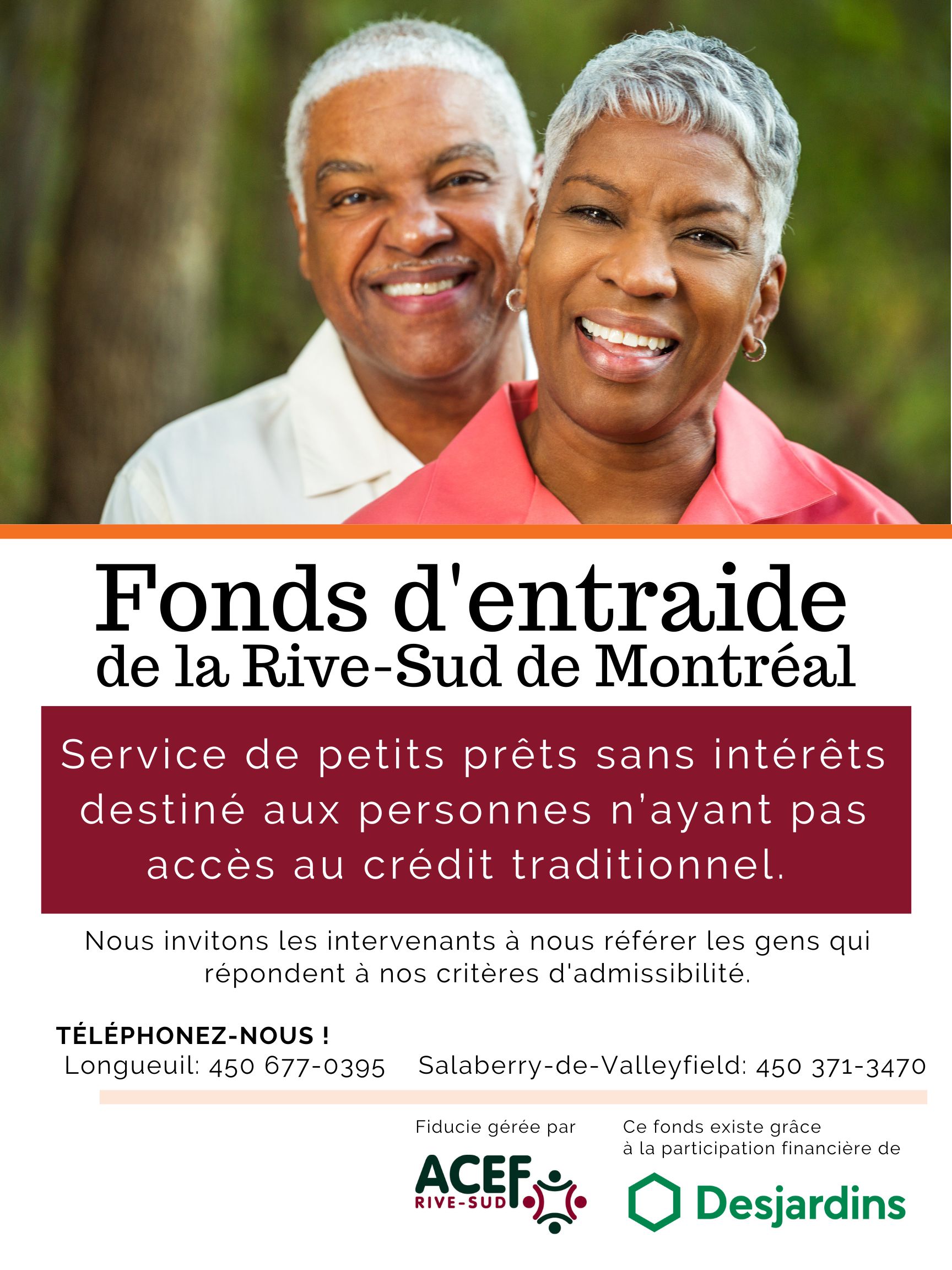 Affiche Fonds d'Entraide